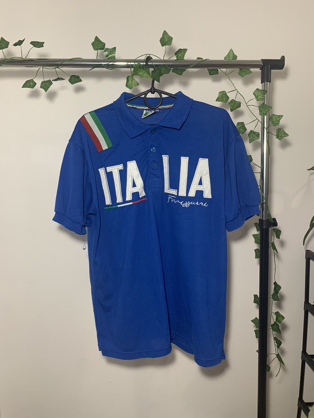 Vintage Italia Frequent Polo Shirt Size US XL / EU 56 / 4 - 1 Thumbnail