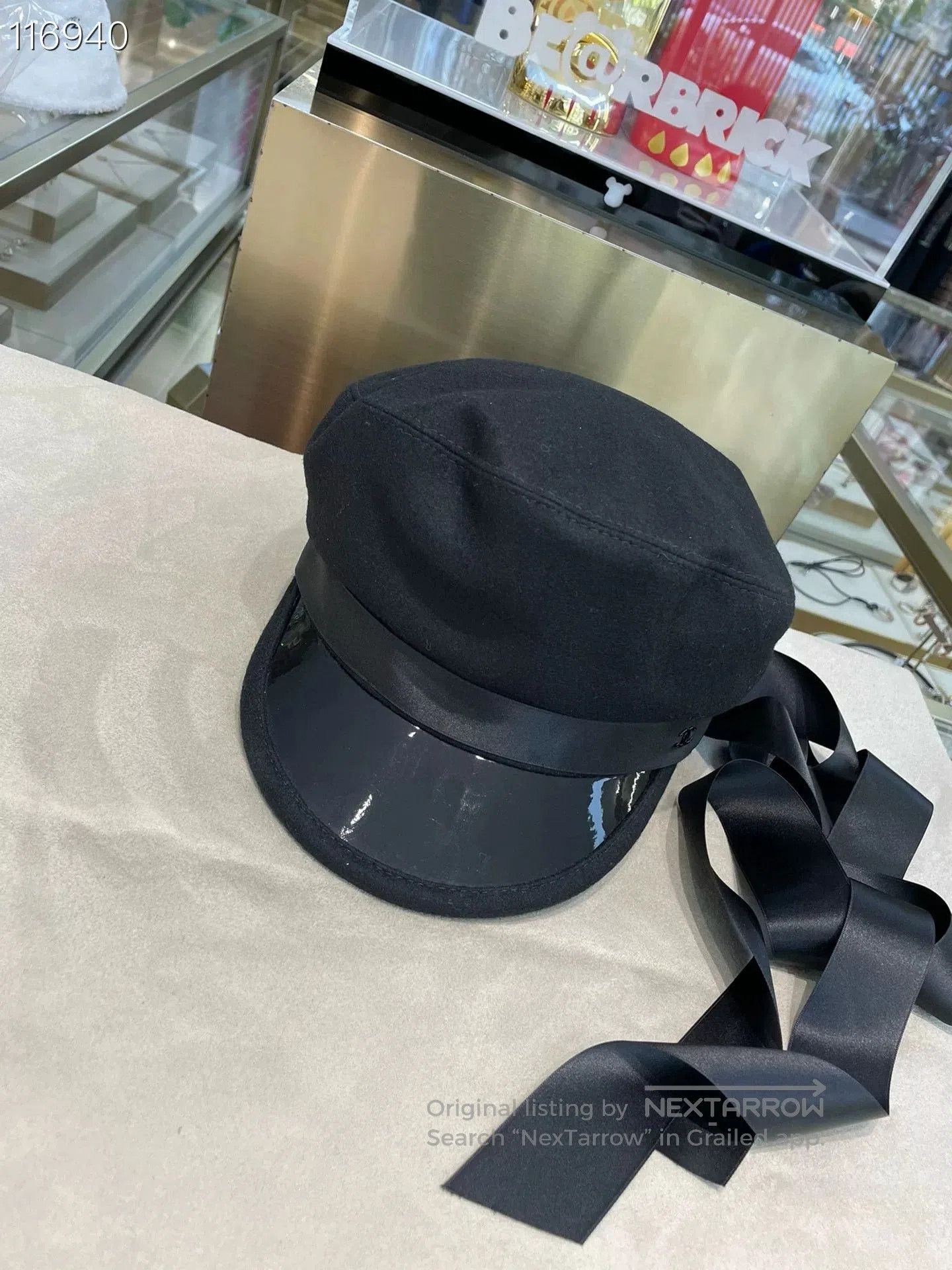 Chanel Chanel Runway Newsboy Cap S. Size ONE SIZE - 2 Thumbnail