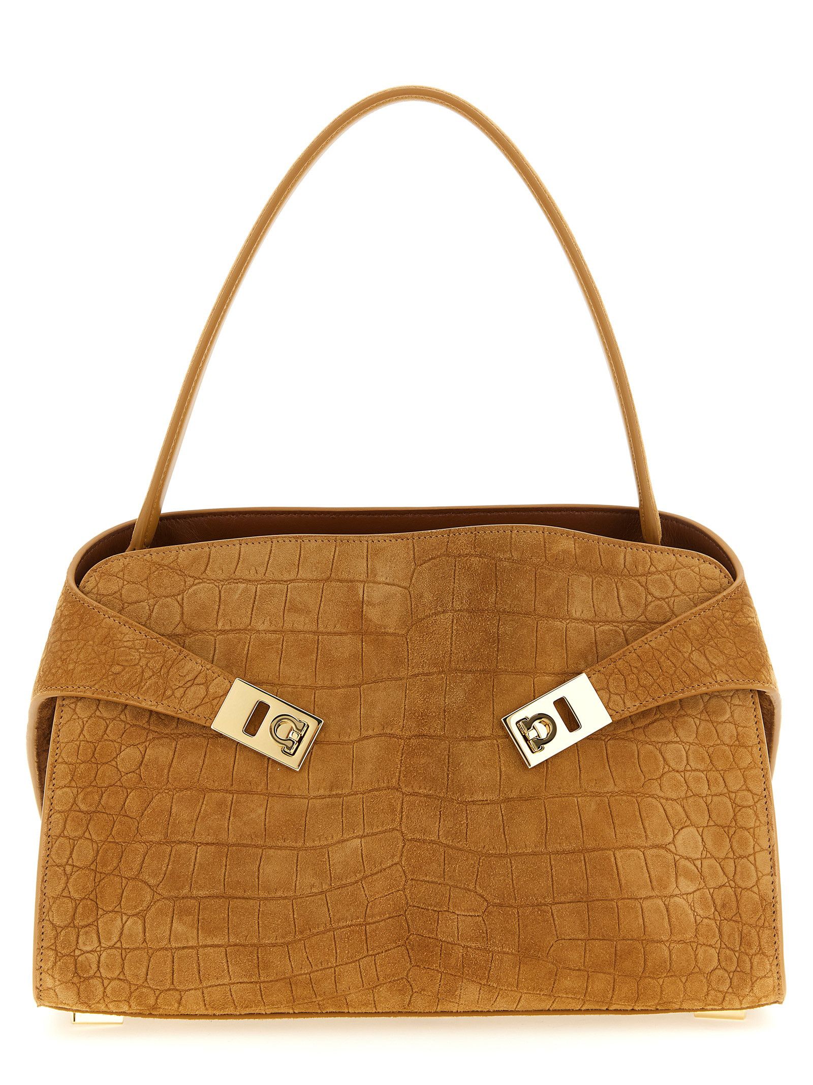 Salvatore Ferragamo 'Hug Soft (M)' Shoulder Bag Size ONE SIZE - 1 Thumbnail