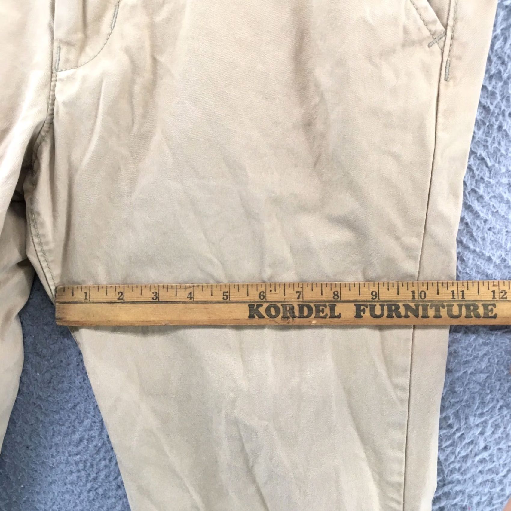 American Eagle Outfitters American Eagle Outfitters Original Straight Pants Mens 33/32 Beige Cotton Regular Straight Pants Mens Beige Cotton 34x30 Vintage No (if applicable) Size US 33 - 6 Thumbnail