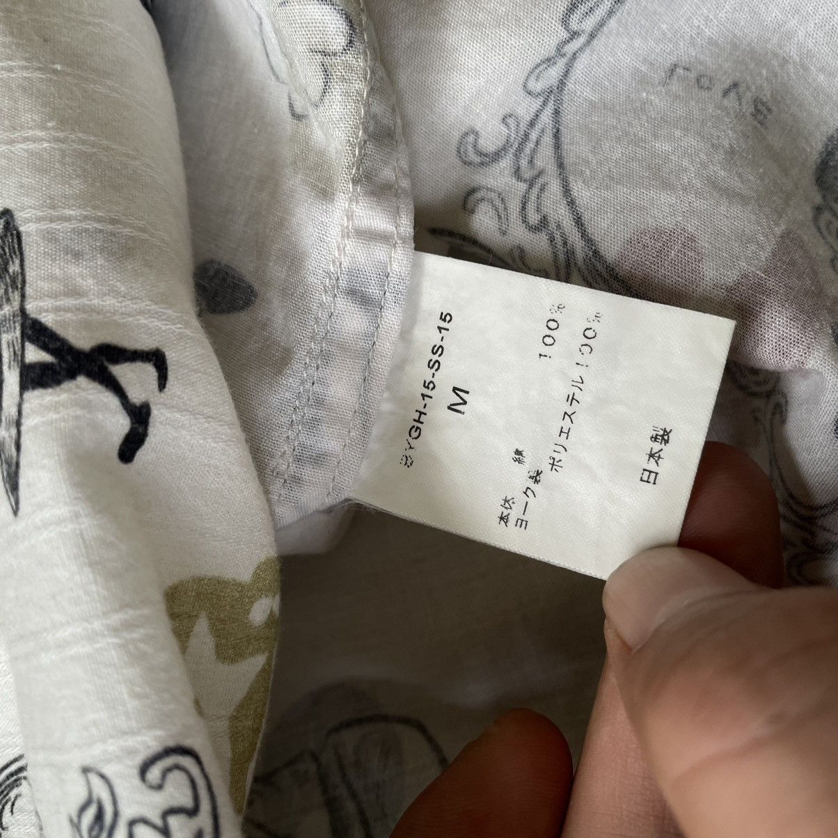 Japanese Brand Glad hand & co shirt Size US M / EU 48-50 / 2 - 4 Thumbnail