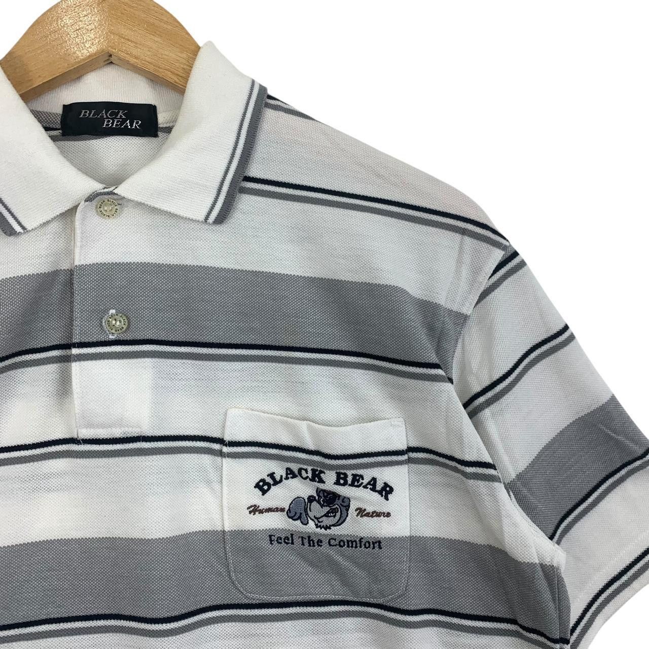 Vintage Vintage BLACK BEAR GOLF Embroidered Logo Polo Tee Shirt Top Size M / US 6-8 / IT 42-44 - 5 Thumbnail
