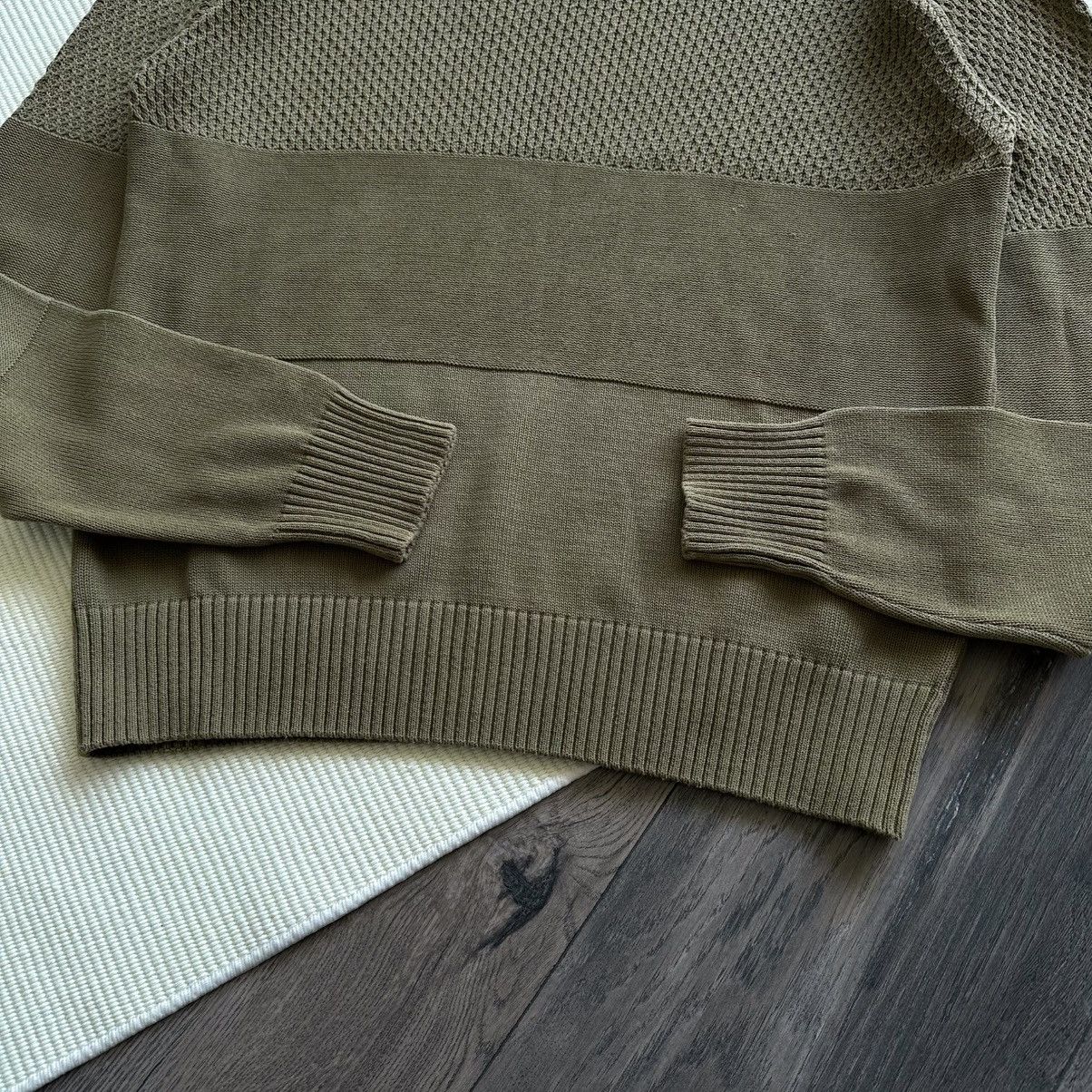 AMI Ami Alexandre Mattiussi Olive Green Crewneck Sweater Size US XS / EU 42 / 0 - 6 Thumbnail