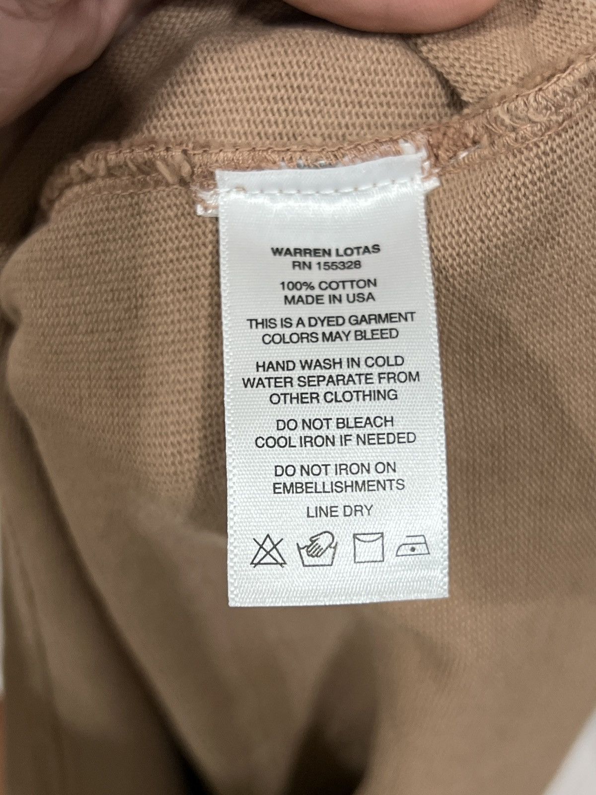 Warren Lotas Warren Lotas Im Not Bad Brown Tee Size US L / EU 52-54 / 3 - 6 Thumbnail