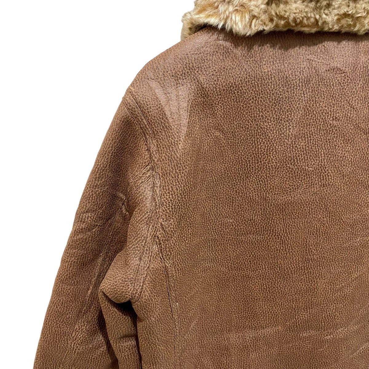 Pazzo Pazzo Denim Store Faux Fur Coat Jacket Size L / US 10 / IT 46 - 16 Thumbnail