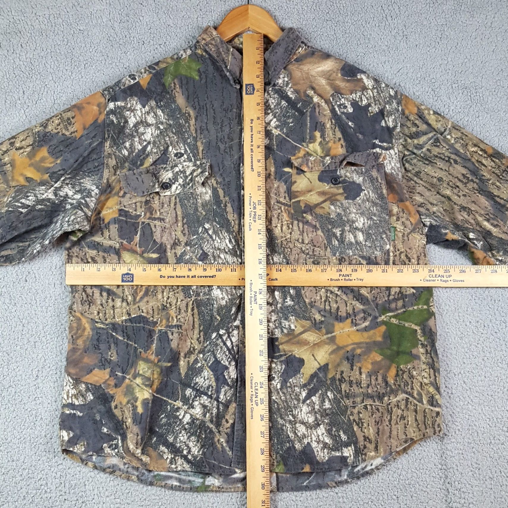 Vintage VINTAGE Field Staff Camouflage Shirt Men's XL Long Sleeve Casual Hunting 90s 00s Y2K Size US XL / EU 56 / 4 - 6 Thumbnail