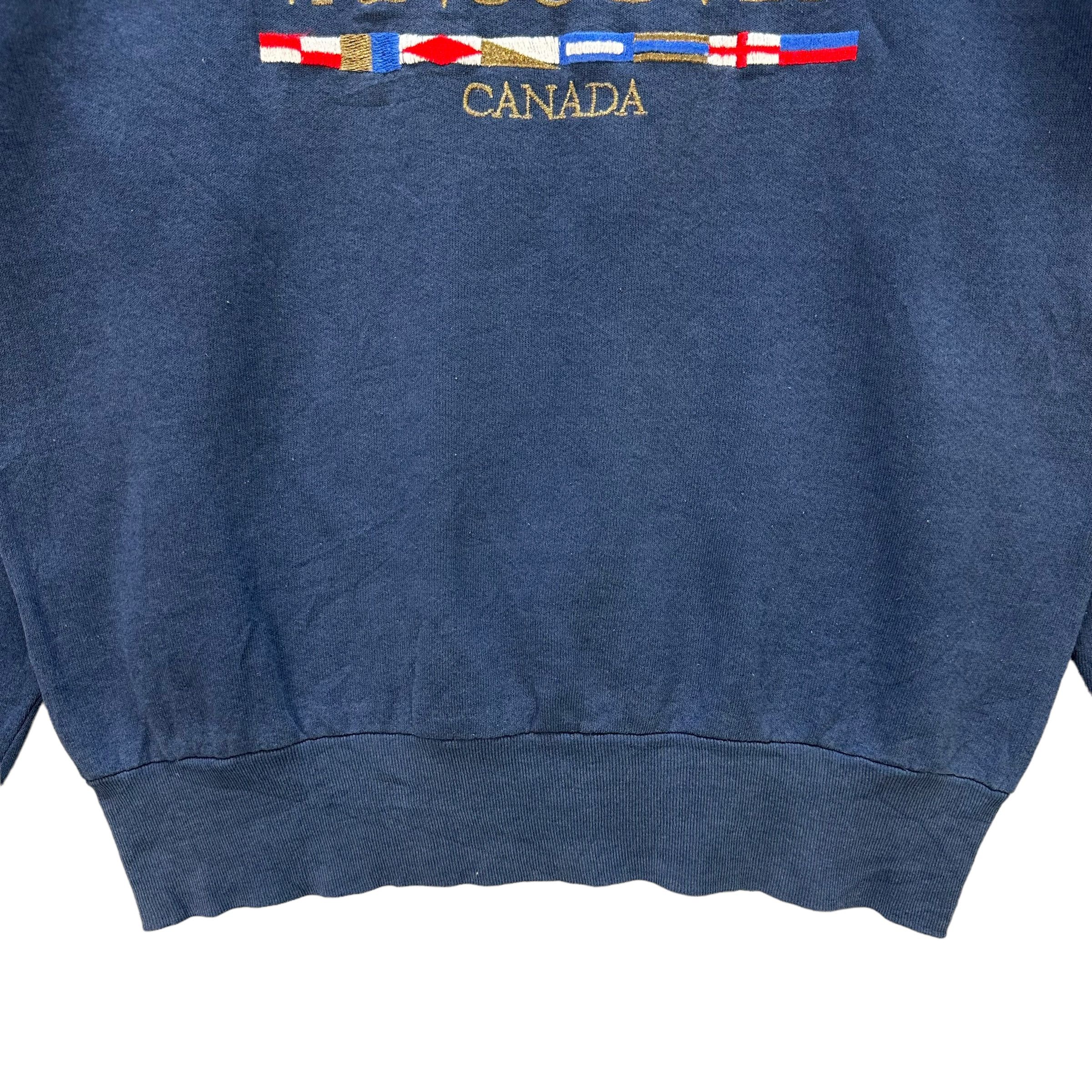 Fruit Of The Loom VANCOUVER CANADA Embroidery Big Logo Sweatshirts #9147-62 Size US M / EU 48-50 / 2 - 4 Thumbnail
