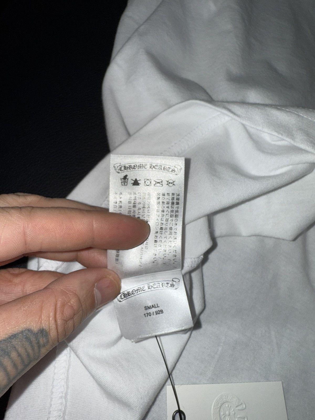 Chrome Hearts Chrome hearts foti logo t shirt Size US S / EU 44-46 / 1 - 7 Thumbnail