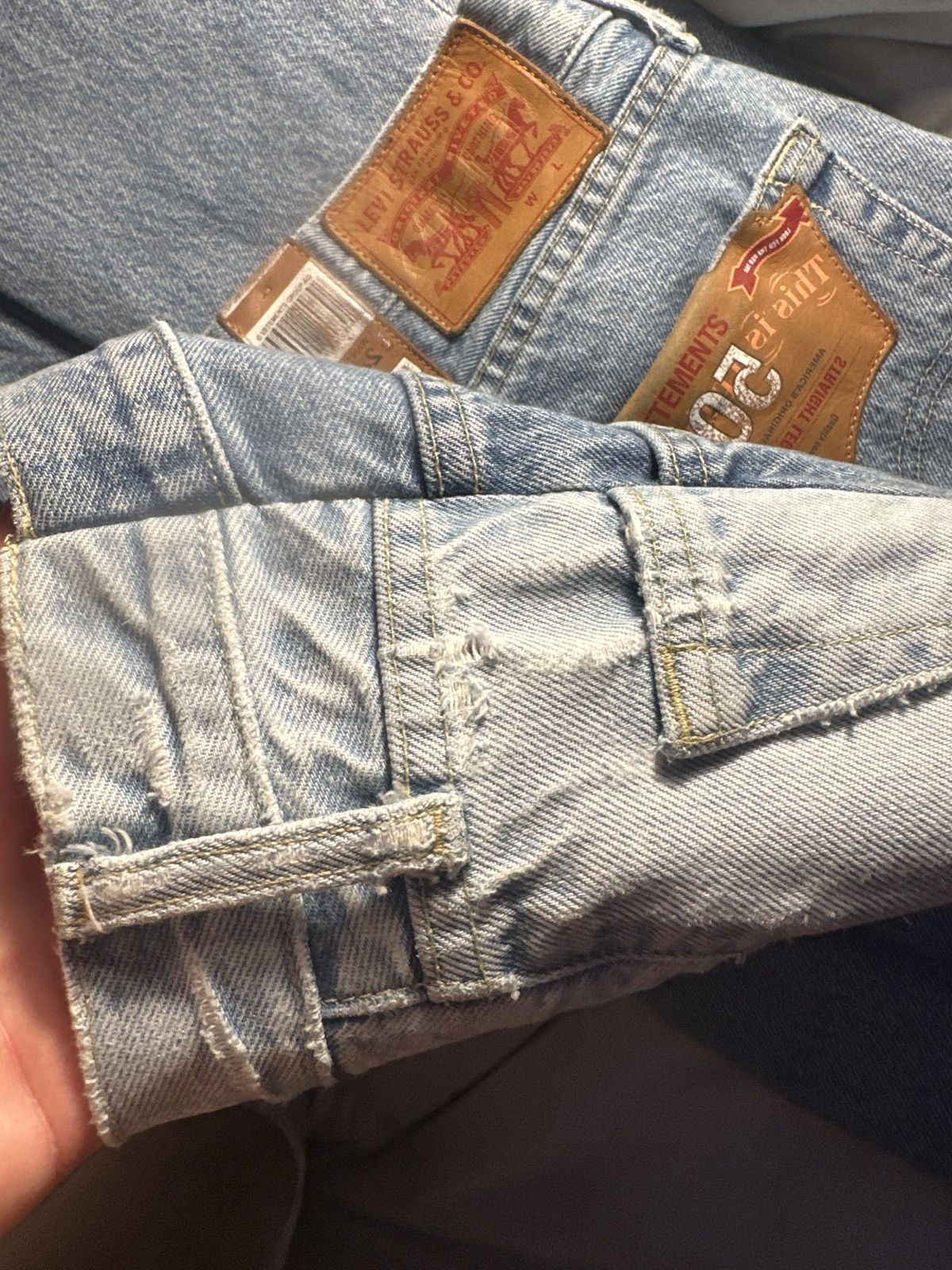 Levi's × Vetements Levi X Vetements 1/1 501 jeans Size US 28 / EU 44 - 1 Thumbnail