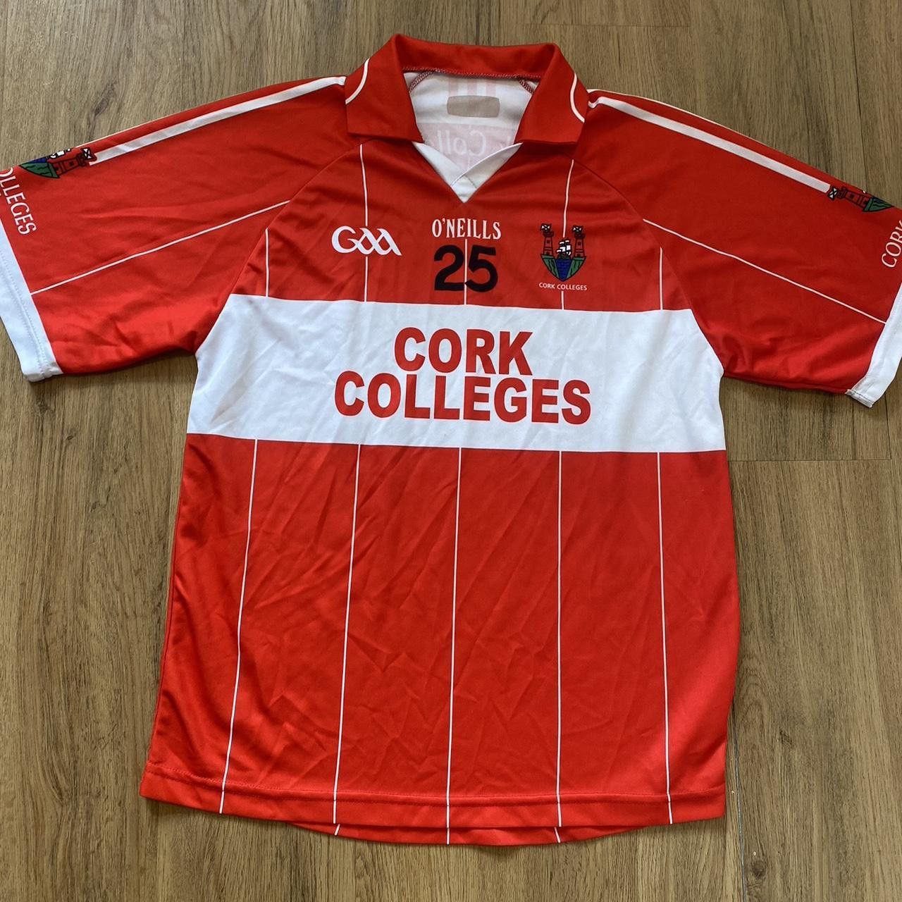 O'Neills Cork Colleges Oneills Gaa Galeic Football Shirt Ireland *25 Size US L / EU 52-54 / 3 - 1 Thumbnail