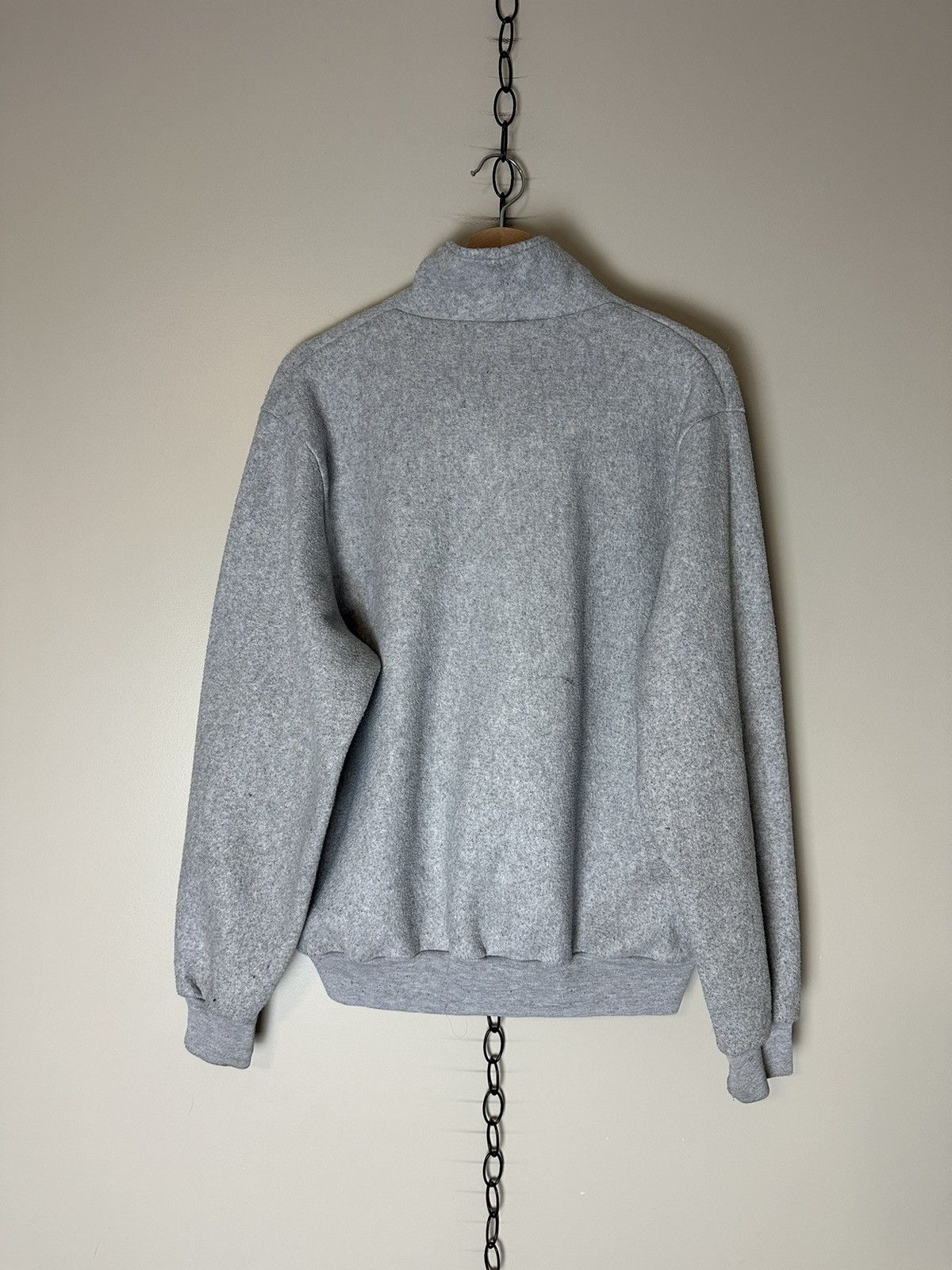 Vintage Vintage Polar Club Grey 1/4 Zip-up Fleece Large Size US L / EU 52-54 / 3 - 2 Thumbnail