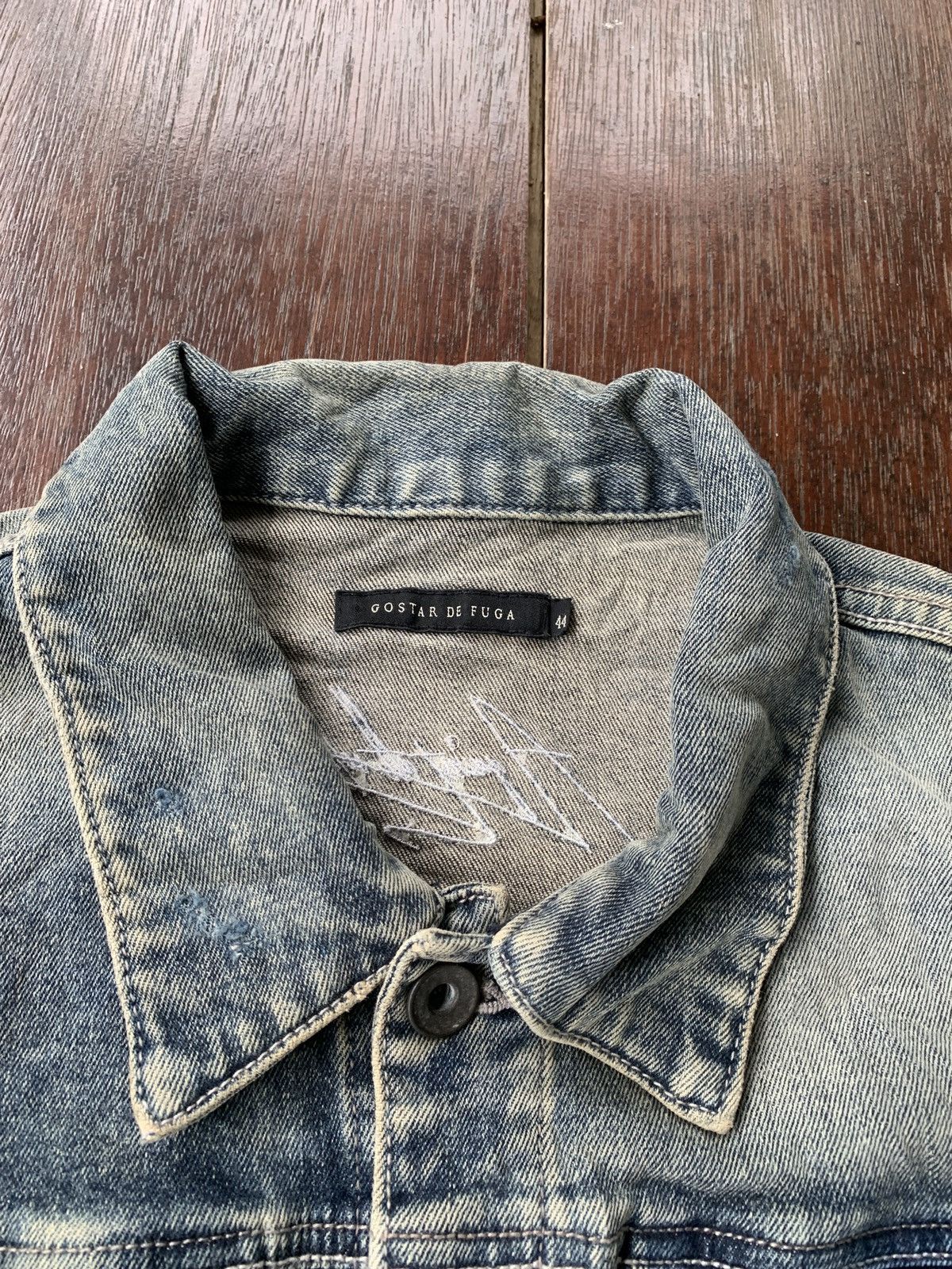GOSTAR DE FUGA Gostar De Fuga Japan denim jacket Size US S / EU 44-46 / 1 - 3 Thumbnail