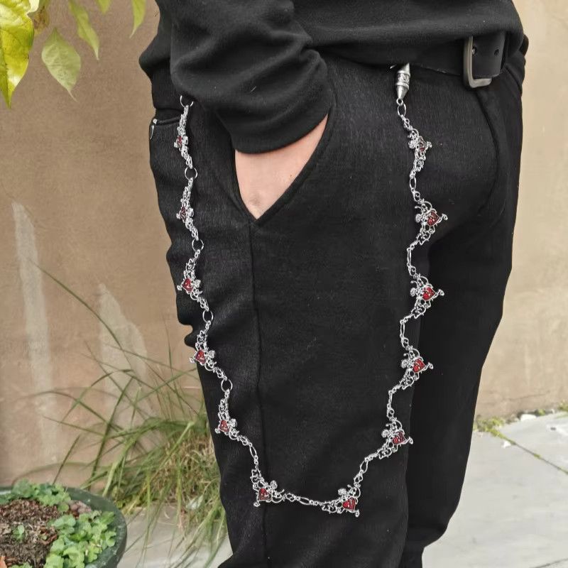 Jewelry Retro Rose Vine Love Collarbone Pants Chain Size ONE SIZE - 1 Thumbnail