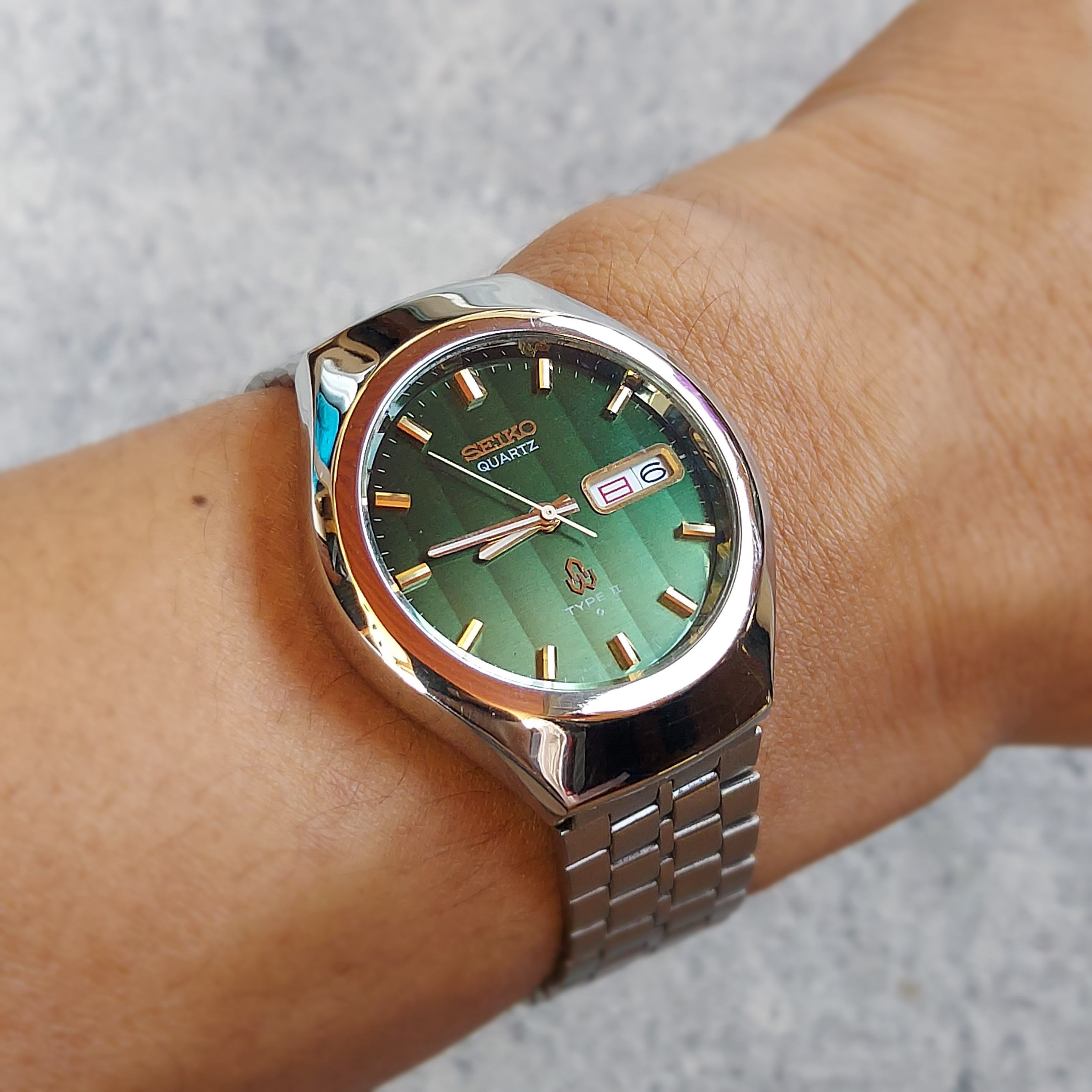 Seiko emerald green shop