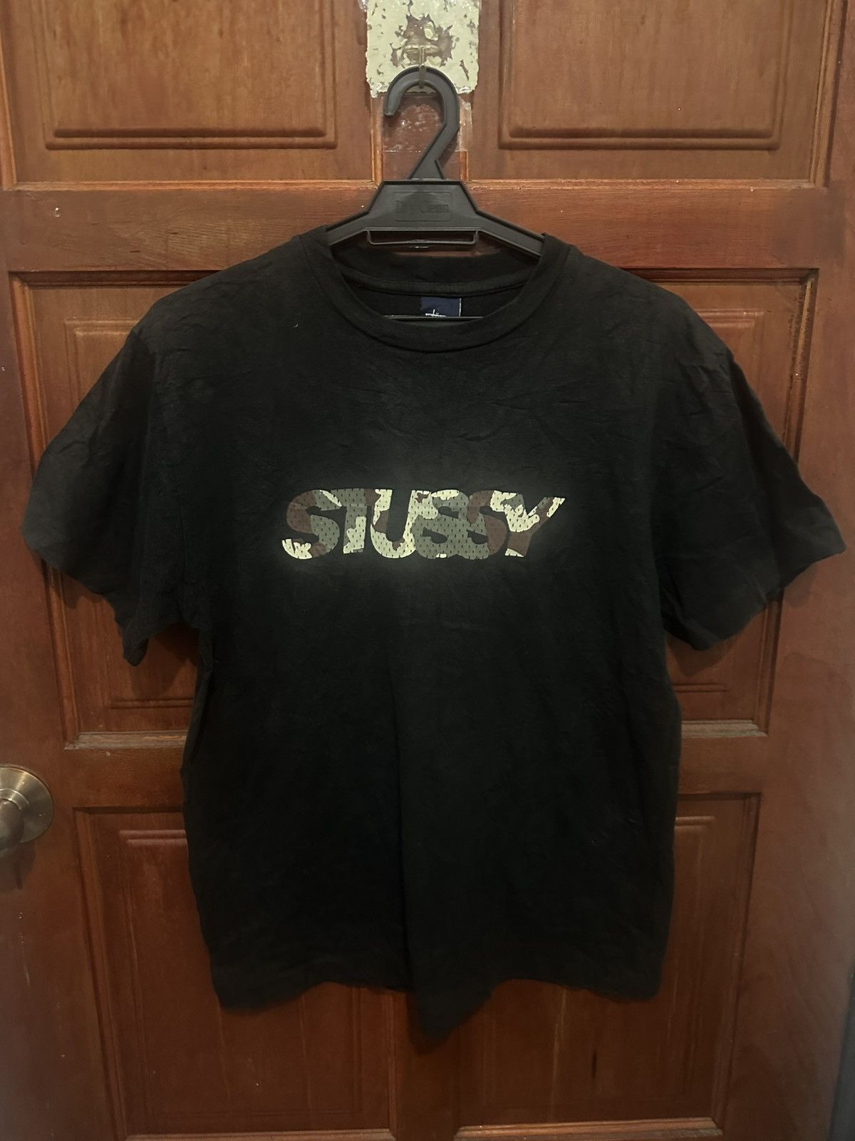 Stussy Vintage 90s Old Stussy Camo Logo Tshirt Size US M / EU 48-50 / 2 - 1 Thumbnail