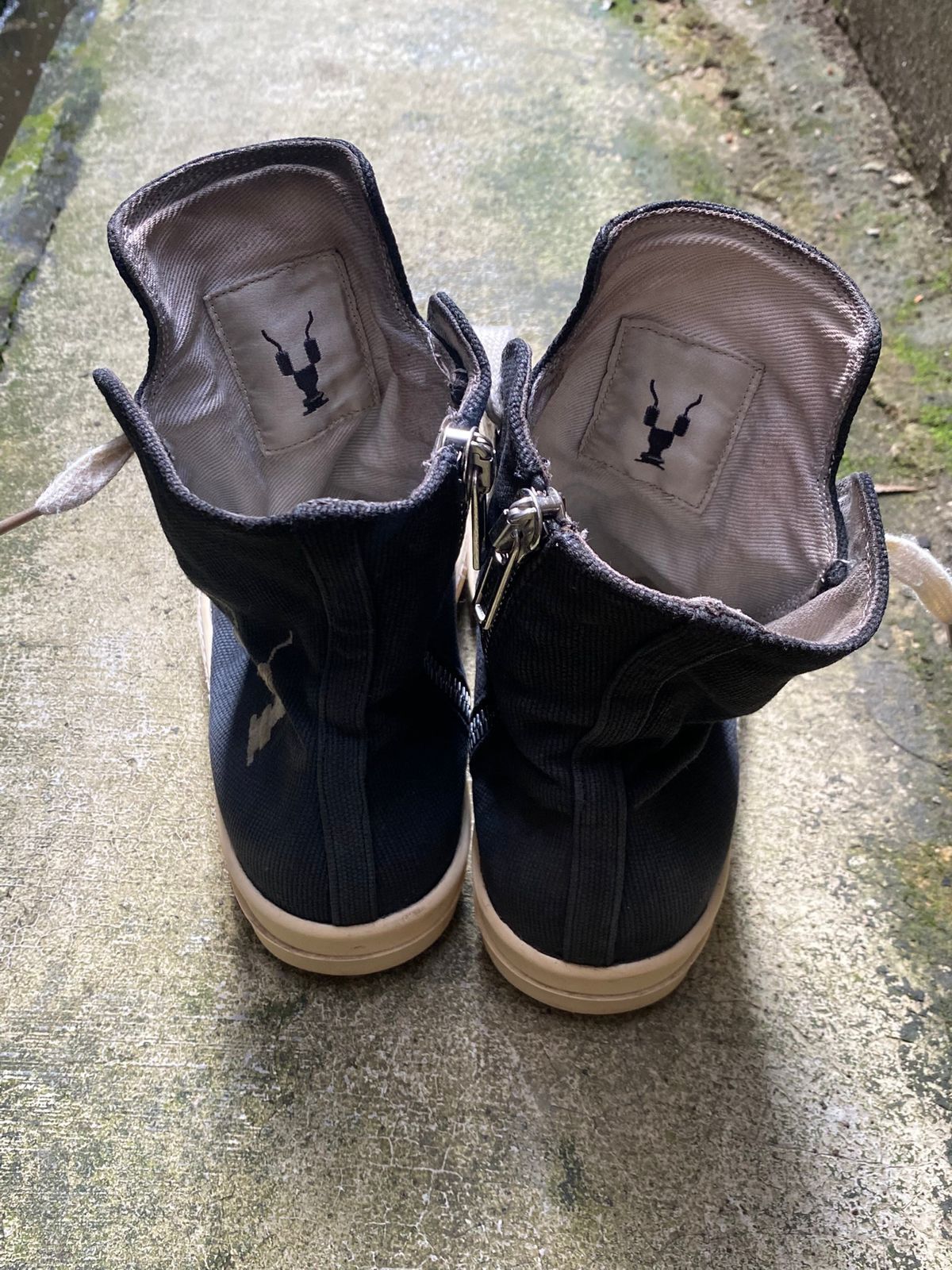 Rick Owens rick owens drkshdw ramones high Size US 7 / EU 40 - 3 Thumbnail