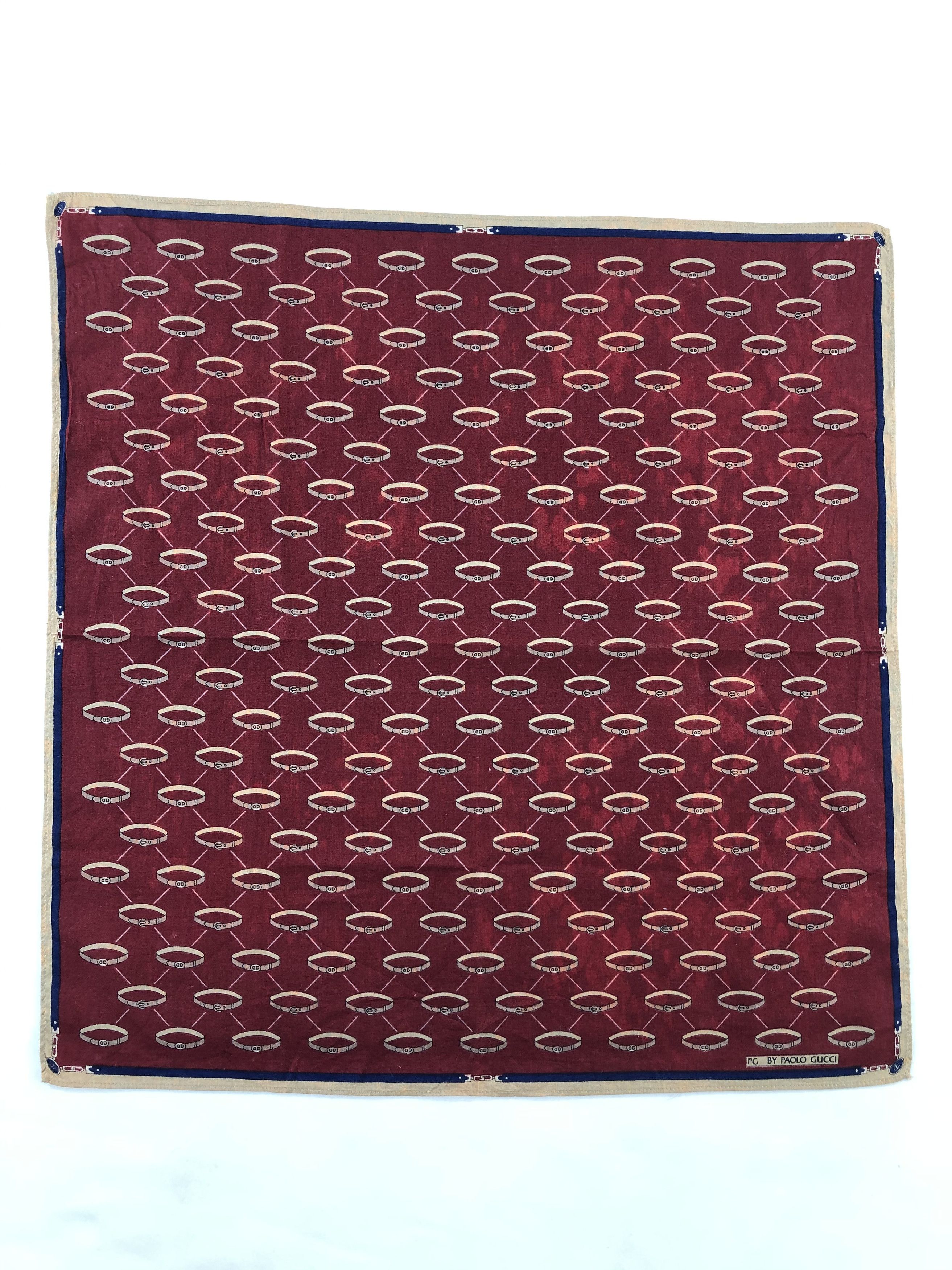 Paolo Gucci Paolo Gucci Handkerchief / Bandana / Neckerchief Size ONE SIZE - 1 Thumbnail