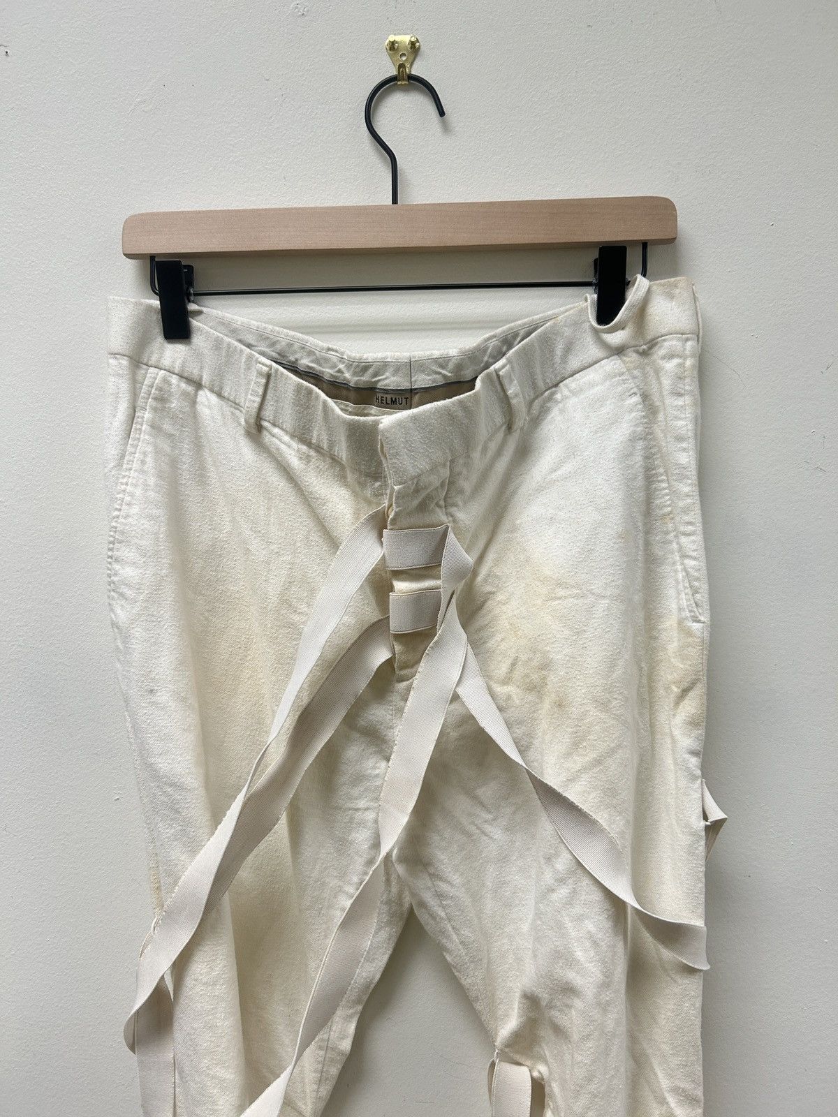 Helmut Lang SS 2004 Sample Bondage Trousers Size US 32 / EU 48 - 3 Thumbnail