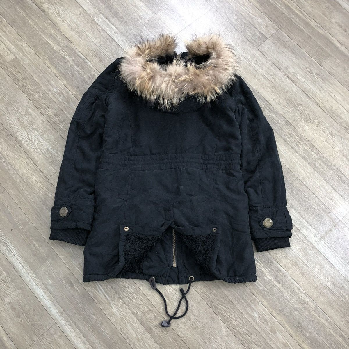 Le Grande Bleu (L.G.B.) 2000s Cecil McBee Mohair Opium Bondage Fur Bono Jacket Size US M / EU 48-50 / 2 - 21 Thumbnail