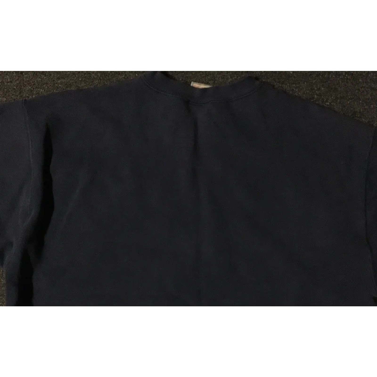 Lee VINTAGE LEE 90s Hoodie Shirt XL L Navy Blue Faded Grunge Punk Surf Skate USA University College Sports Size US L / EU 52-54 / 3 - 7 Thumbnail