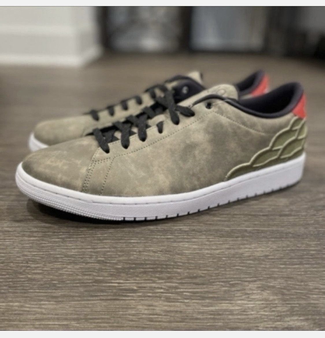 Japanese Brand Nike Air Jordan 1 Retro Centre Court Low DJ2756-300 Sz 12.5 Size US 12.5 / EU 45-46 - 5 Thumbnail