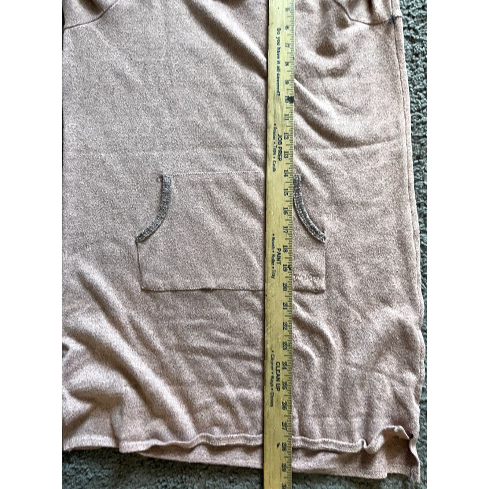 Vince Camuto Vince Camuto Crew Long Top Blouse 3/4 Sleeve Pink Center Pocket Bling M Women Tunic Vintage No 70s Theme Size M / US 6-8 / IT 42-44 - 6 Thumbnail