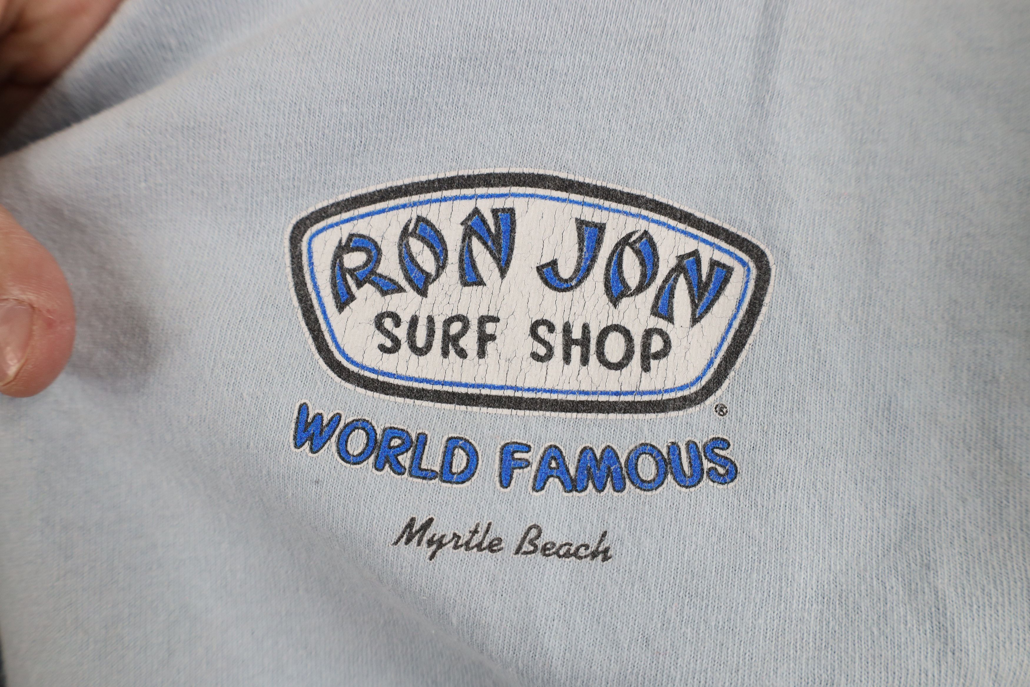 Vintage Vintage Ron Jon Surf Shop Spell Out Long Sleeve T-Shirt Size US S / EU 44-46 / 1 - 4 Thumbnail