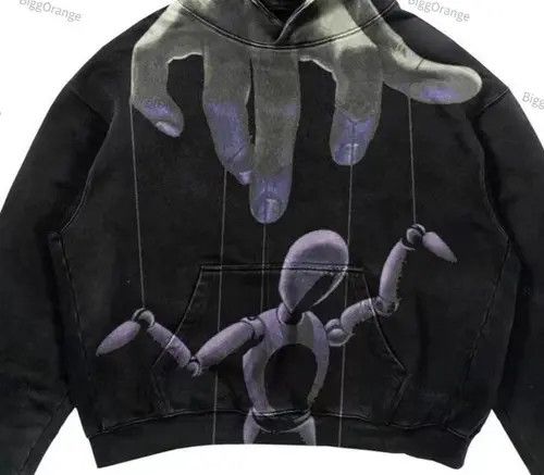 Japanese Brand × The Unbranded Brand Graphic Printed Loose Hoodie Size US L / EU 52-54 / 3 - 2 Thumbnail