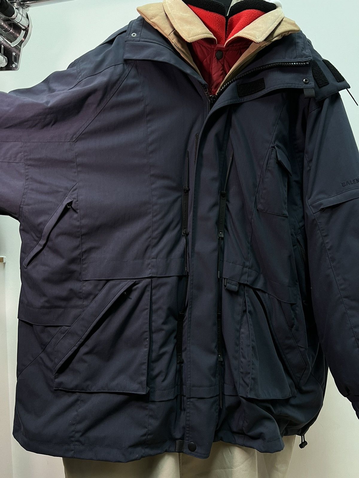 Balenciaga Balenciaga AW18 7 Layer Parka Jacket Size US L / EU 52-54 / 3 - 16 Thumbnail