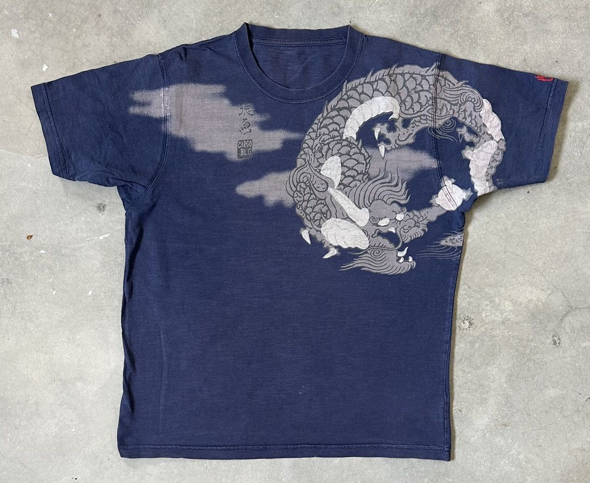 Japanese Brand VINTAGE JAPANESE TRADITION CARGO BLG TEE Size US M / EU 48-50 / 2 - 1 Thumbnail