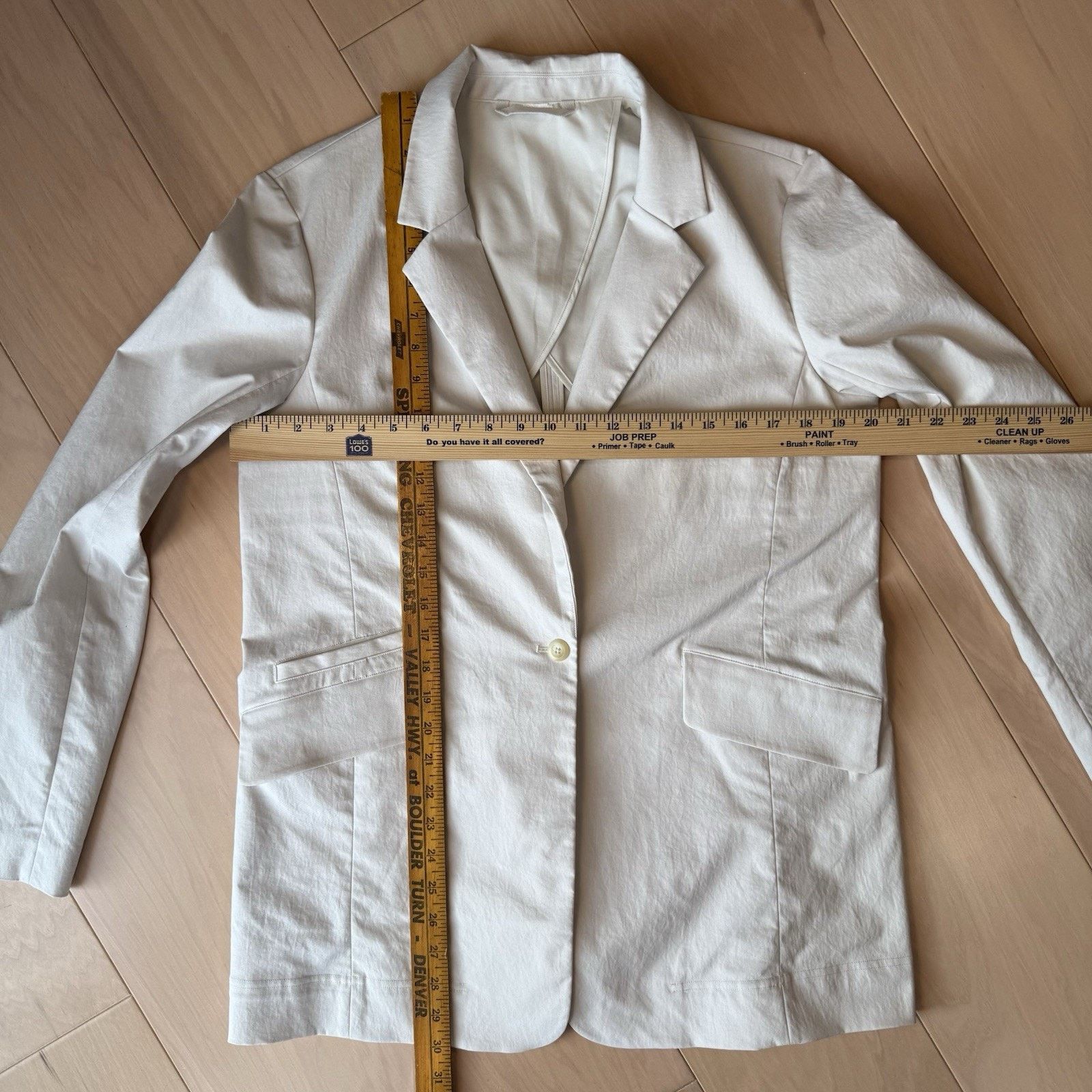 Lululemon Lululemon Relaxed Fit Twill Single Button Blazer W M Size M / US 6-8 / IT 42-44 - 3 Thumbnail