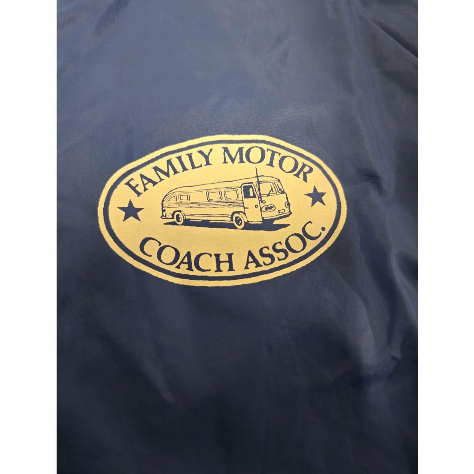 Champion VINTAGE Champion Jacket Mens Large Blue Coach Jacket Snap Made USA FMCA 80s Size US L / EU 52-54 / 3 - 4 Thumbnail