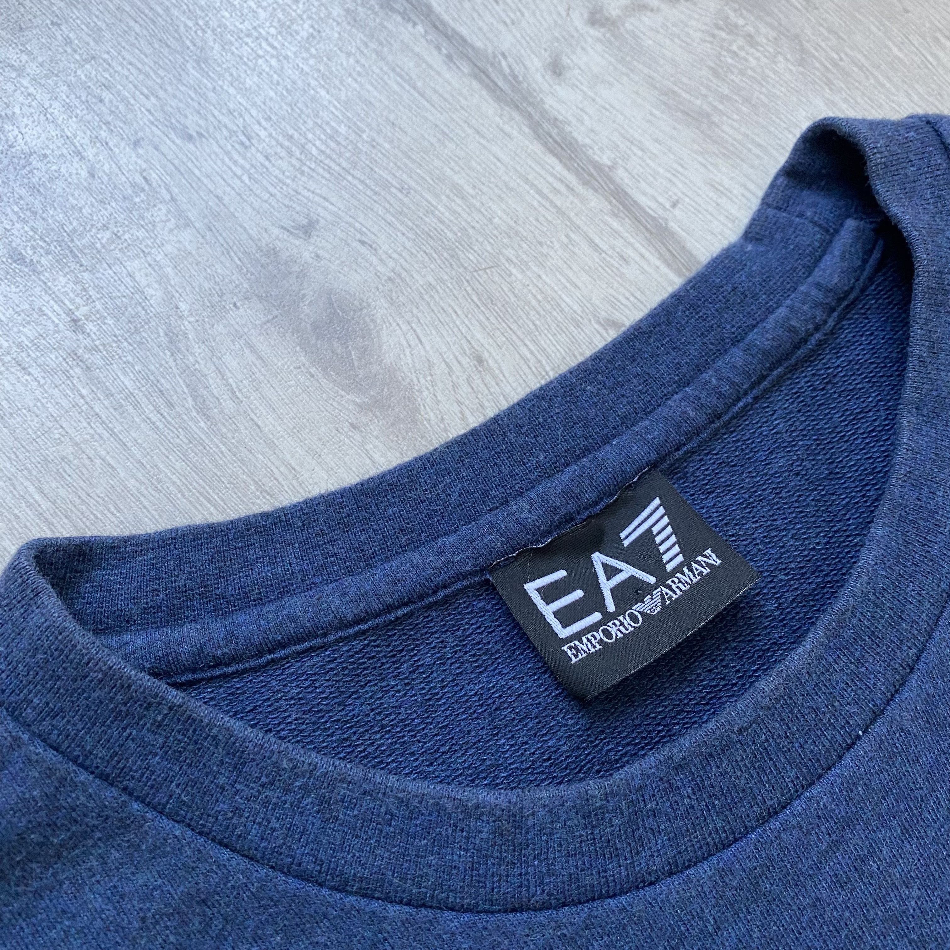 Emporio Armani 💥 EA7 Emporio Armani Sweatshirt logo basic polo Size US M / EU 48-50 / 2 - 2 Thumbnail