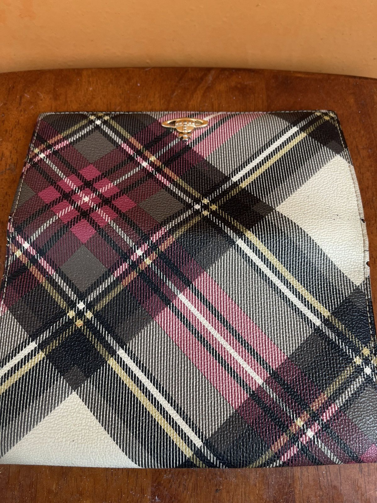 Vivienne Westwood Vivienne Westwood Orb Plaid Long Wallet Size ONE SIZE - 6 Thumbnail