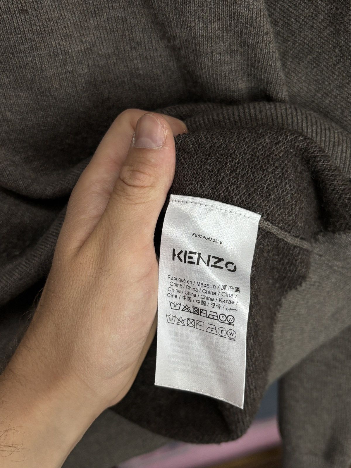 Kenzo Kenzo Wool & Cotton Boxy Sweater Designer Vintage Size M / US 6-8 / IT 42-44 - 7 Thumbnail