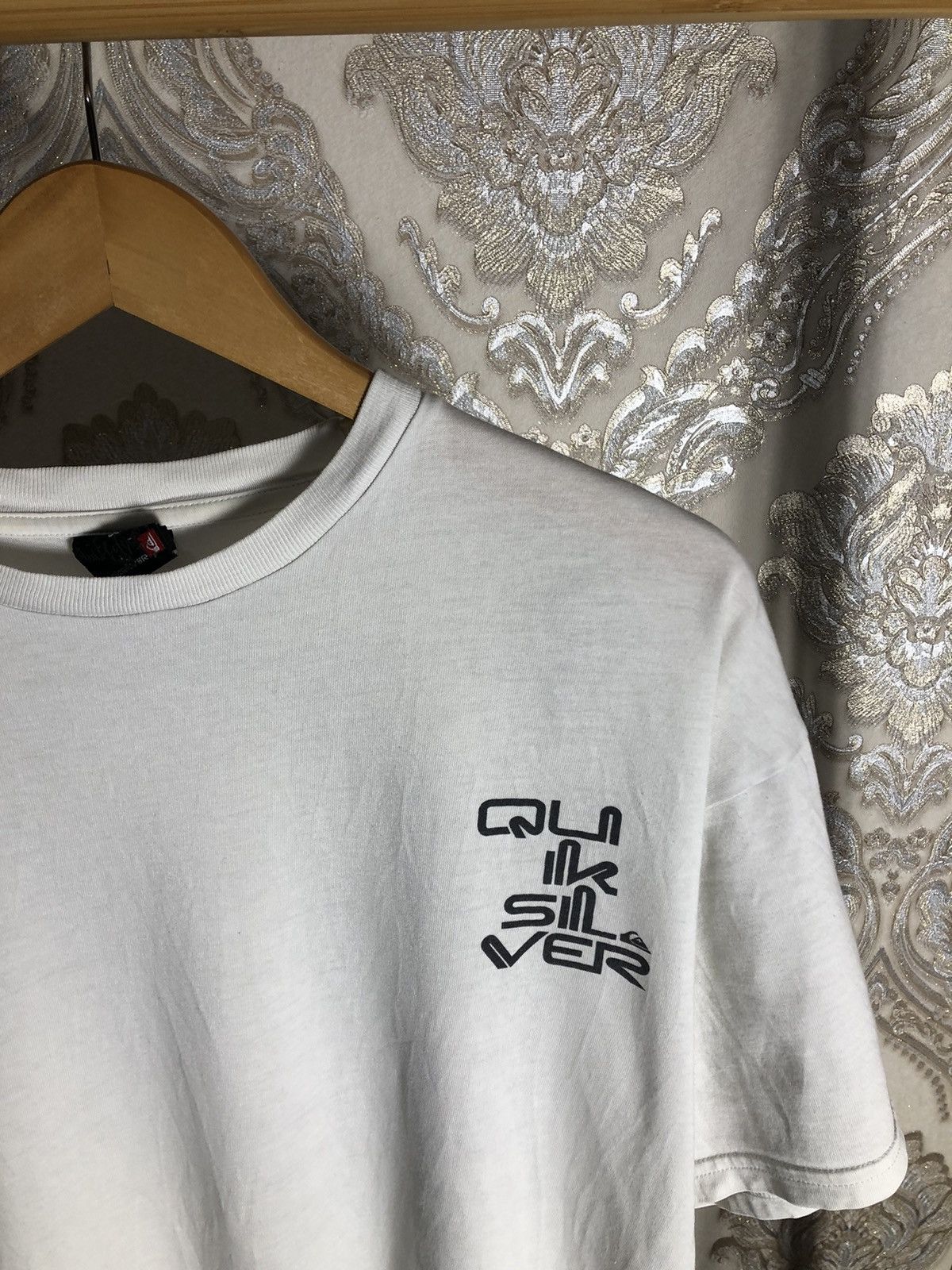 Quiksilver VINTAGE QUIKSILVER DOUBLE PRINTED RETRO SURF T-SHIRT Y2K 90s Size US XL / EU 56 / 4 - 3 Thumbnail