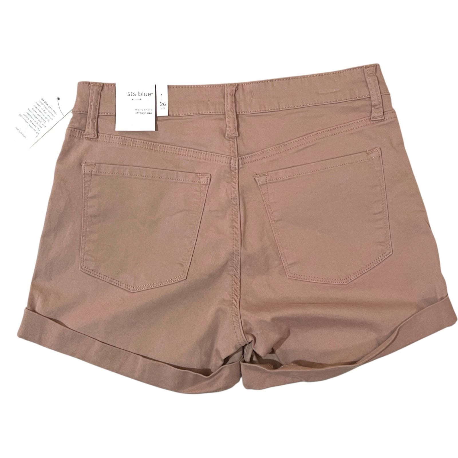 Other Molly 10" High Rise Shorts - Stitch Fix Rolled Cuff 5 Pocket Size 26" / US 2 / IT 38 - 3 Thumbnail