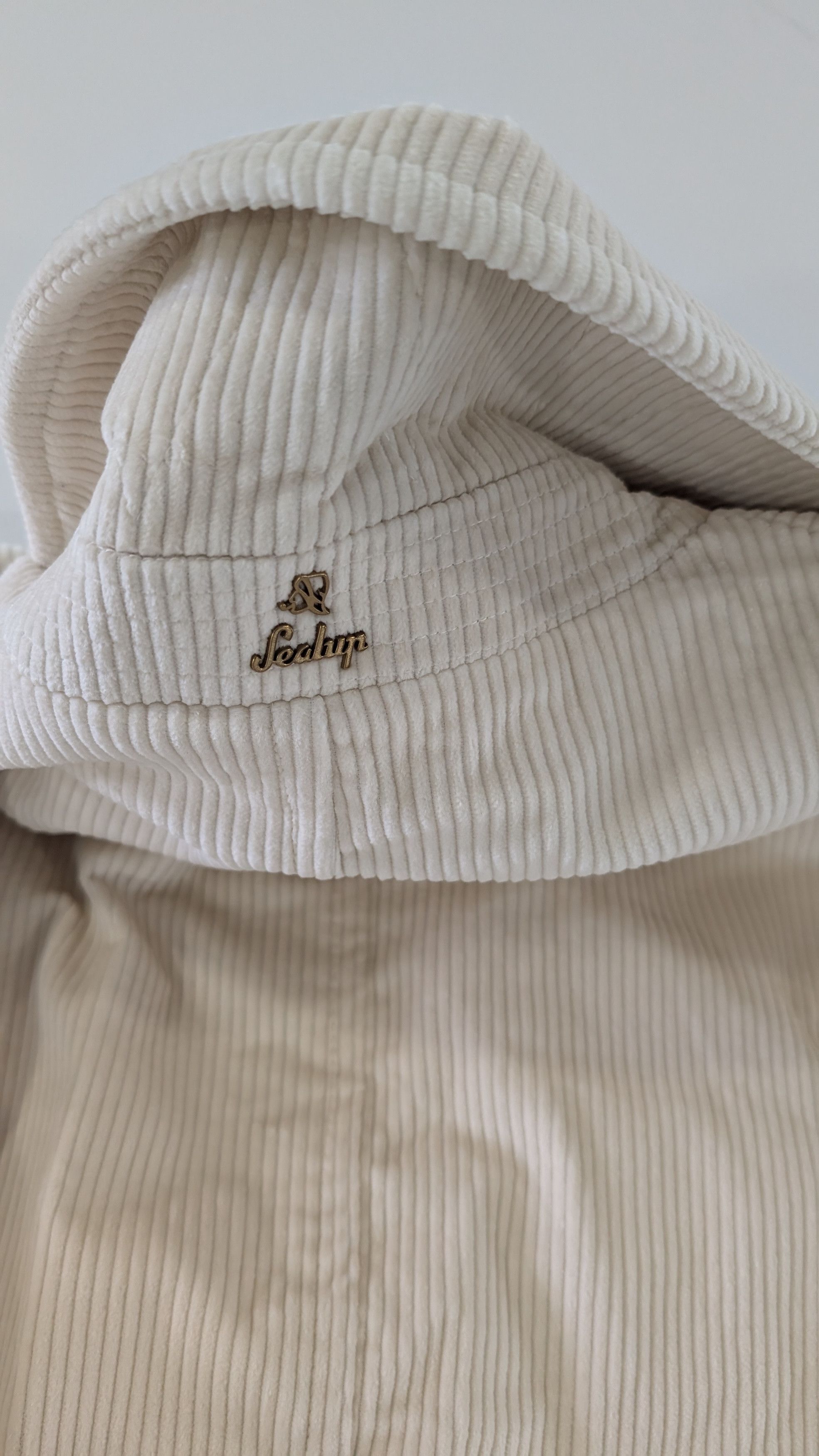 Sealup Sealup Amalfi Peacoat Ivory Corduroy Size 50 L Italy Size US M / EU 48-50 / 2 - 11 Thumbnail