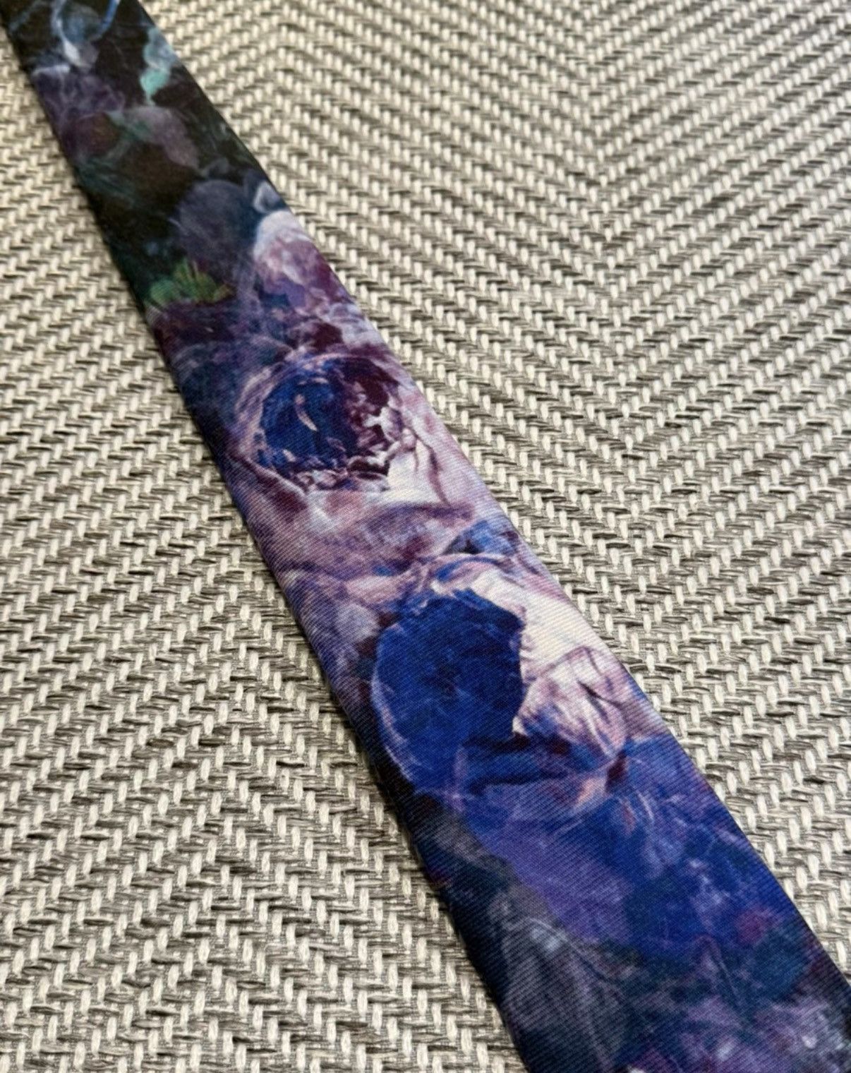 Lad Musician Lad Musician Blue Rose 20SS Floral Tie K24 Size ONE SIZE - 4 Thumbnail