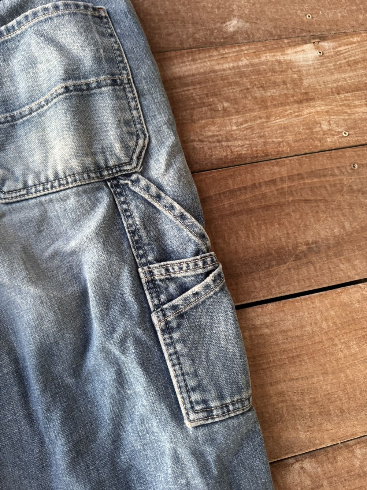 Old Navy Vintage baggy painters Jeans Size US 34 / EU 50 - 6 Thumbnail