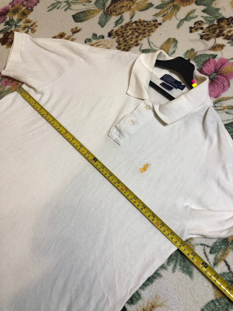 Polo Ralph Lauren Polo Ralph Lauren RL White Polo Shirt Pima Cotton Size US XL / EU 56 / 4 - 11 Thumbnail