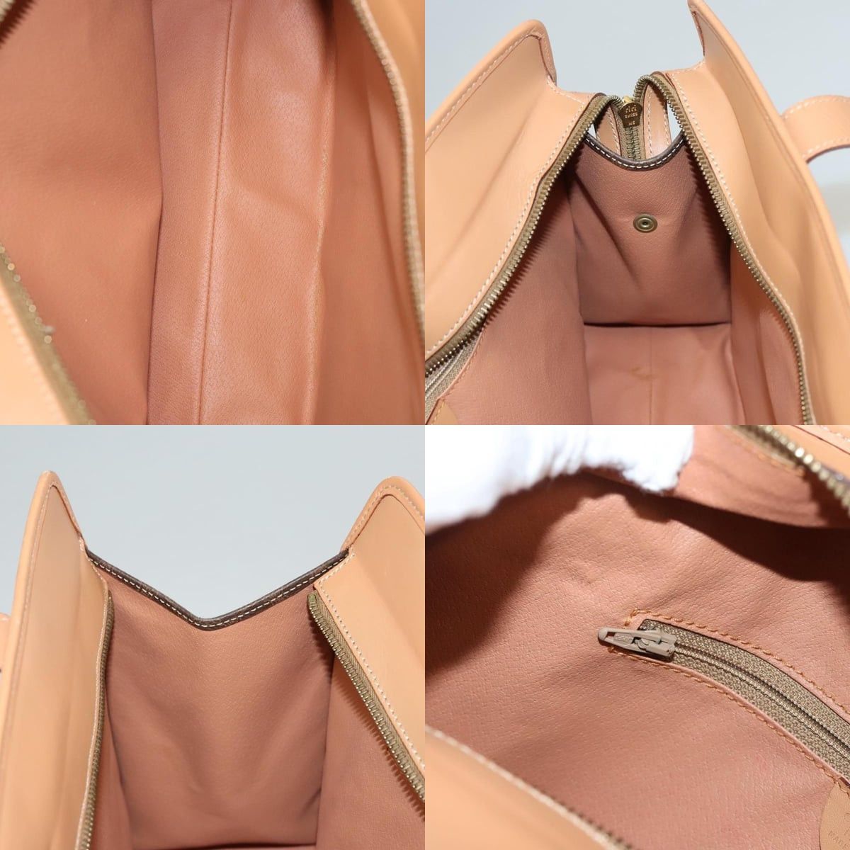 Celine CELINE Macadam Canvas Shoulder Bag Pvc Leather Brown Gold Size ONE SIZE - 12 Thumbnail