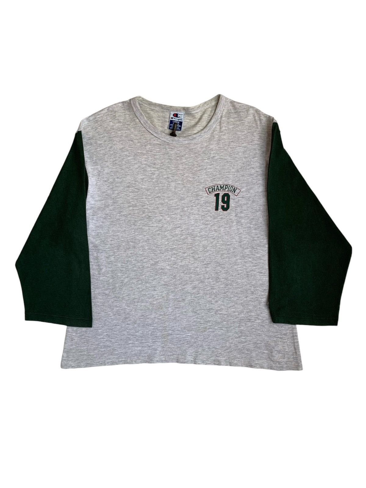 Champion × Vintage Vintage 90s Champion Long sleeve tee Made in USA Size US L / EU 52-54 / 3 - 1 Thumbnail