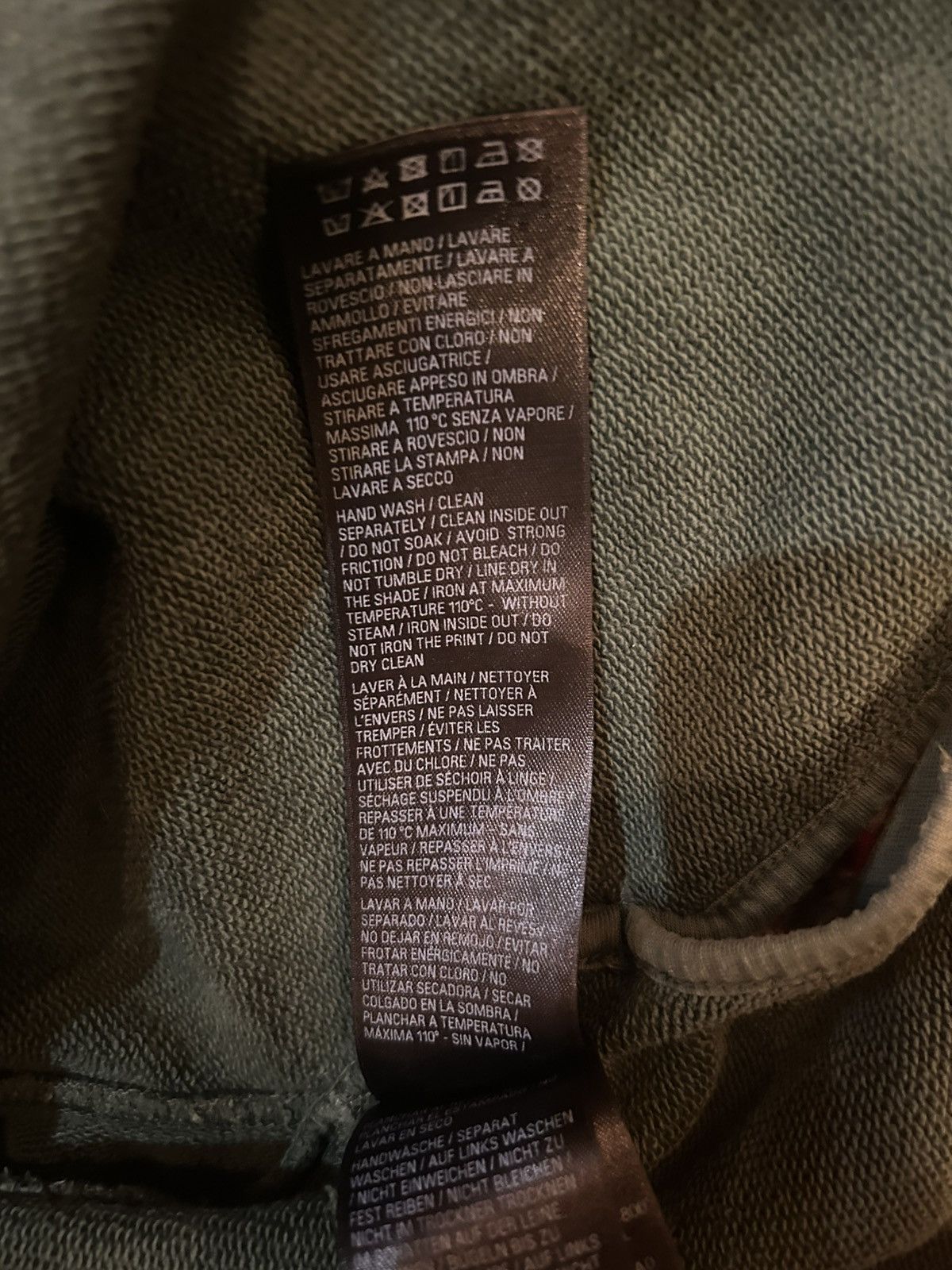 Balenciaga Balenciaga Tape Type Ripped Pocket Hoodie Size US S / EU 44-46 / 1 - 8 Thumbnail
