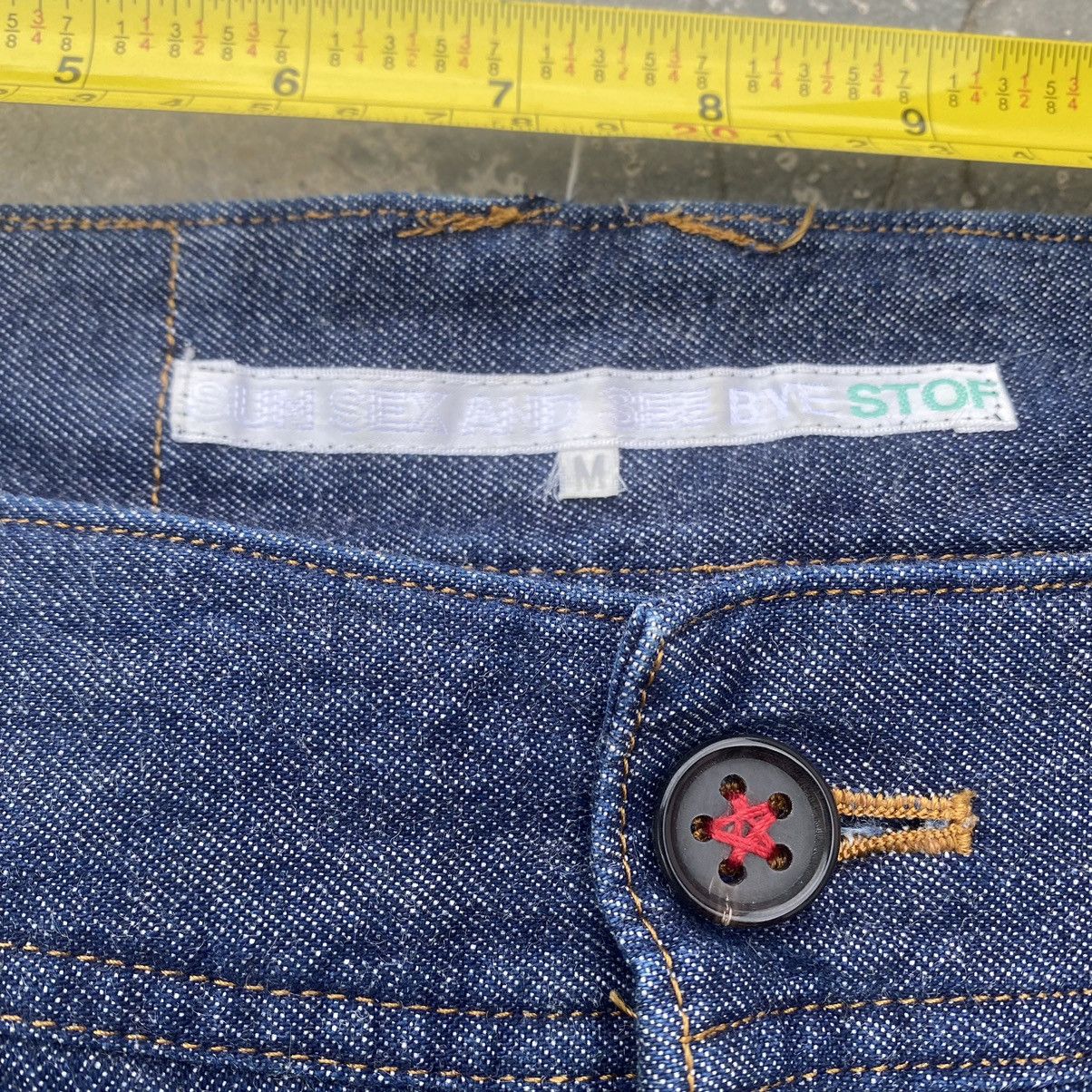 Diet Butcher Slim Skin × Japanese Brand × Kapital STOF Drop Crotch Jeans Size US 30 / EU 46 - 10 Thumbnail