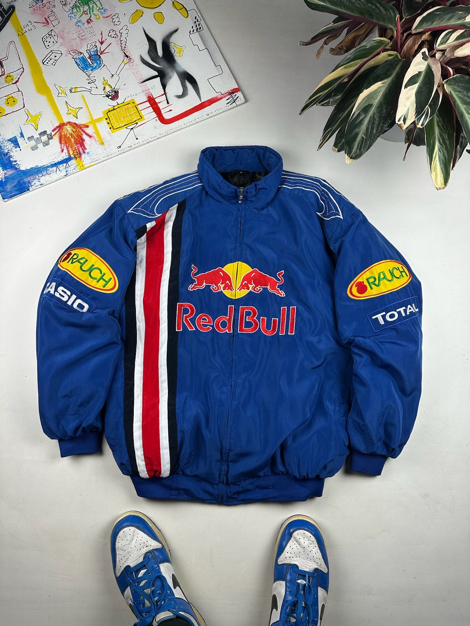 Vintage Vintage Red Bull Jacket Racing Size US XL / EU 56 / 4 - 1 Thumbnail