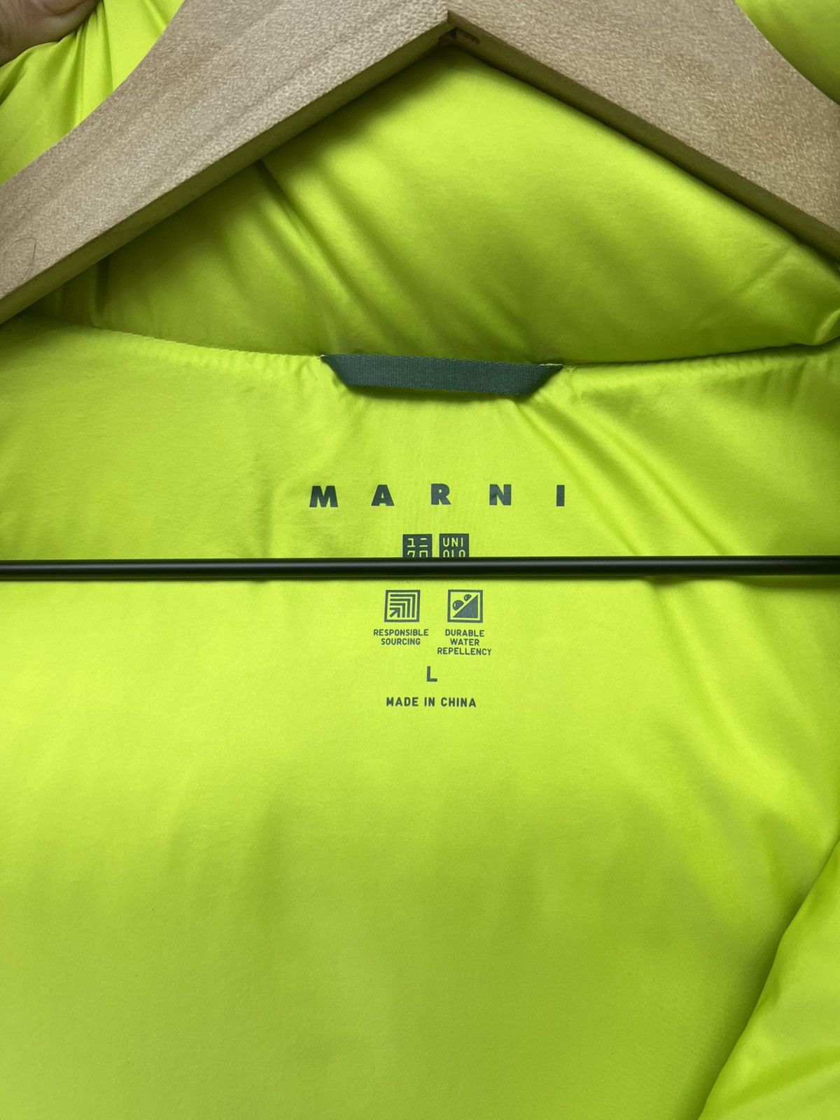 Uniqlo Uniqlo x Marni Oversized Down Green Vest Size US L / EU 52-54 / 3 - 7 Thumbnail