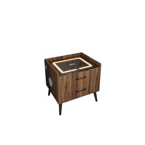 Designer × Homemade Smart Nightstand, End Table with Charging Station Wireless a Size US L / EU 52-54 / 3 - 3 Thumbnail