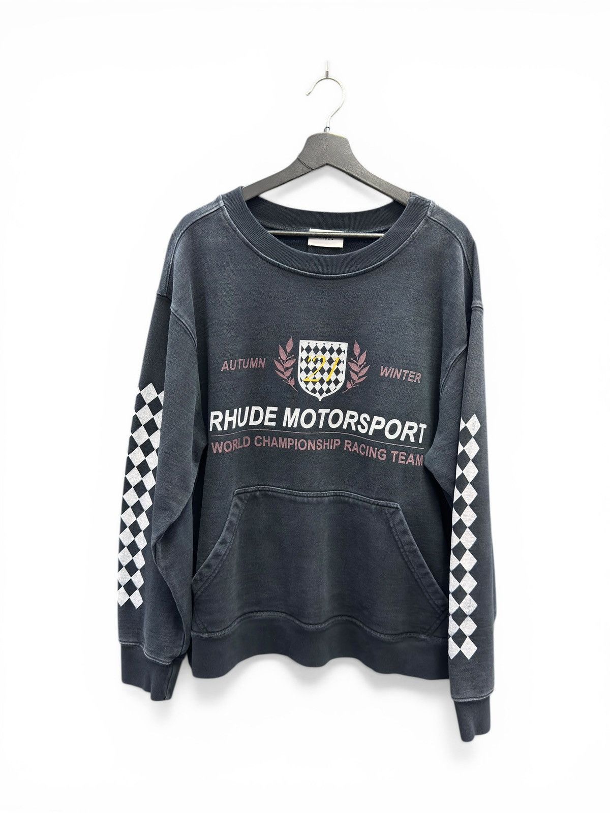 Rhude Rhude Motorsports Crewneck Sweater Size US L / EU 52-54 / 3 - 1 Thumbnail