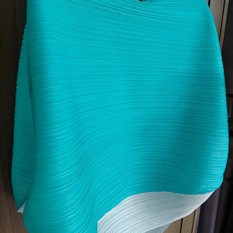Issey Miyake Issey Miyake size:3 Blue balloon pleated top Size S / US 4 / IT 40 - 3 Thumbnail